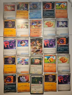 Pokemon 25 Card Bulk Lot | 5 Holo + 20 Common - Authentic TCG Collection (264) - Image 1