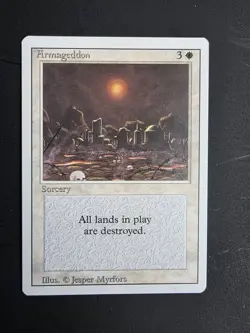 MTG Magic The Gathering Armageddon Revised Edition Regular - Image 1