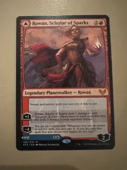 MTG - Rowan, Scholar of Sparks - Strixhaven: School of Mages - NM - Image 1