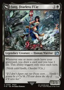 MTG Fang, Fearless l'Cie - Foil NM-Mint Final Fantasy - Image 1