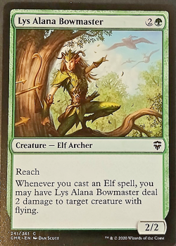 Lys Alana Bowmaster #241 Commander Legends Magic the Gathering - Image 1