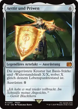 MTG Magic the Gathering FINAL FANTASY Aettir and Priwen mythic deutsch selten - Image 1