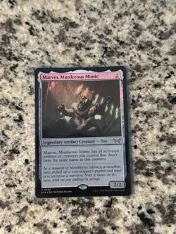 Marvin, Murderous Mimic - NM Foil - Duskmourn: House of Horror - MTG - Image 1