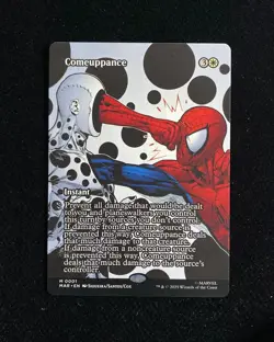 2025 Magic The Gathering MTG Marvel EN #M 0001 Borderless Comeuppance GAV - Image 1