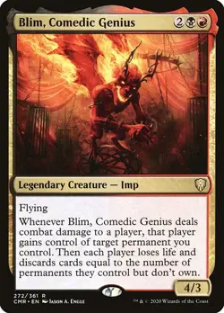 Blim, Comedic Genius Commander Legends NM MTG Non-Foil - Image 1