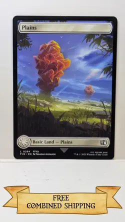 Magic The Gathering: 3x Final Fantasy Full Art Plains - Image 2