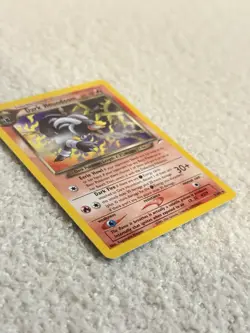 Dark Houndoom 7/105 Neo Destiny Holo Pokemon Card 2000 Vtg TCG SEE PHOTOS - Image 3