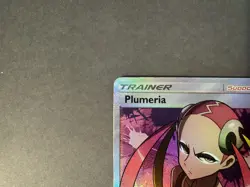 Pokemon TCG Plumeria 145/147 Burning Shadows Full Art Trainer Ultra Rare - Image 4
