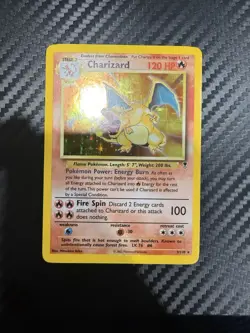 Charizard 3/110 Legendary Collection Holo Foil Rare 2002 Pokemon WoTC MINTY - Image 1