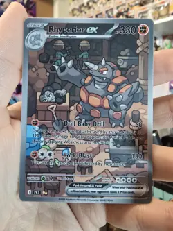 Rhyperior EX Pokemon TCG POCKET Special Illustration Rare *SEE DESC* - Image 1