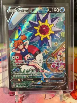 Pokemon TCG Starmie v TG13/TG30 Swsh10 Astral Radiance Trainer Gallery NM - Image 1