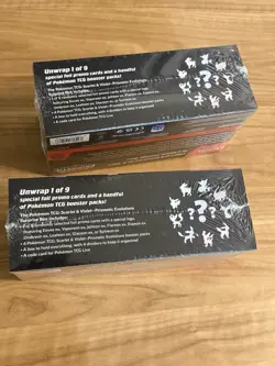 LOT OF 2 Pokemon TCG Scarlet & Violet Prismatic Evolutions Surprise Box SEALED - Image 2