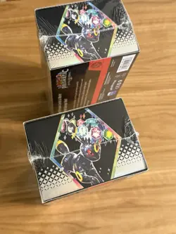 LOT OF 2 Pokemon TCG Scarlet & Violet Prismatic Evolutions Surprise Box SEALED - Image 3
