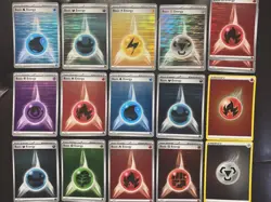 Pokemon TCG Energy Holo Lot x16 Modern Mixed Energy Holos English - Image 1
