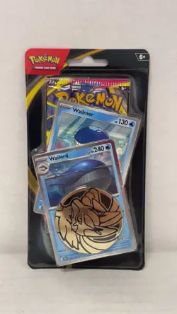 Pokemon TGC Mega Evolution Wailord & Wailmer Checklane Blister Pack Sealed New - Image 1