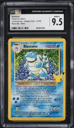 Pokemon Celebrations Base Set Charizard Blastoise Venusaur PSA CGC 9 9.5 Set - Image 3