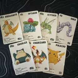 rare vintage pokemon lot 1998 promos KFC - Image 1