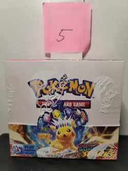 Pokemon TCG Scarlet & Violet Surging Sparks Booster Box FACTORY SEALED Auction 5 - Image 1