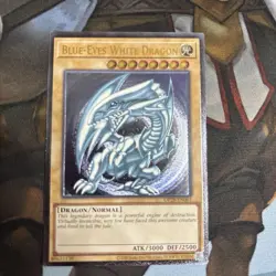 YUGIOH Blue-Eyes White Dragon OP28-EN001 Ultimate Rare NM #23 - Image 4