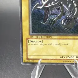 Yu-Gi-Oh! Red-Eyes B. Dragon BPT-005 Limited Edition Rare Reverse Foil Error - Image 5
