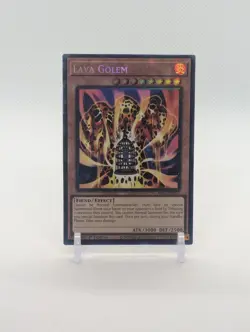 Lava Golem RA01-EN001 Prismatic Collector's Rare 1st LP - Image 1