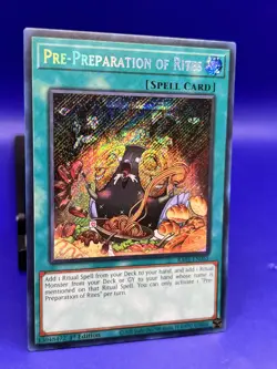 Yugioh Pre-Preparation of Rites Platinum Secret Rare RA01-EN055 1st Ed NM - Image 3