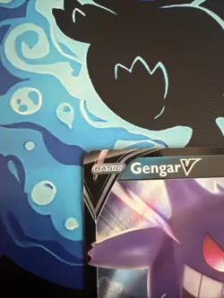 Pokemon Gengar v Fusion Strike Holo Ultra Rare Card 156/264 Mint Condition - Image 2