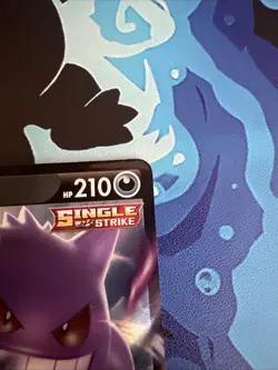 Pokemon Gengar v Fusion Strike Holo Ultra Rare Card 156/264 Mint Condition - Image 3