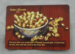 Red Dragon Inn Board Game Golden Peanuts Promo Card - Image 1