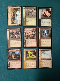 LOTR Lot of 9 Foreign Cards. Read - Image 1