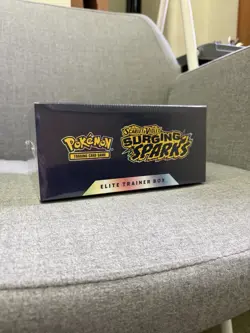 Pokemon Scarlet Violet Surging Sparks ETB Elite Trainer Box Sealed Hobby Card - Image 2