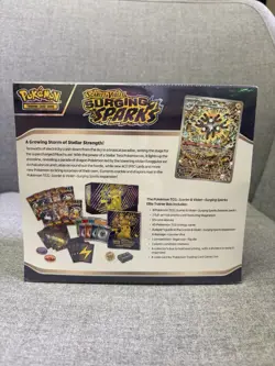 Pokemon Scarlet Violet Surging Sparks ETB Elite Trainer Box Sealed Hobby Card - Image 4