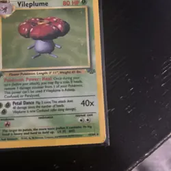 1ST EDITION Vileplume Holo Foil Rare Jungle 15/64 1999 Pokemon TCG Card HP - Image 5