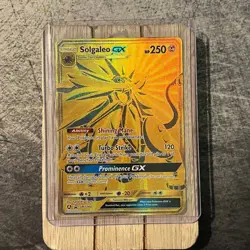 Solgaleo GX | Holofoil Gold Finish | SM Promos SM104a | Pokemon Card | NM-Mint - Image 1