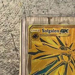 Solgaleo GX | Holofoil Gold Finish | SM Promos SM104a | Pokemon Card | NM-Mint - Image 5
