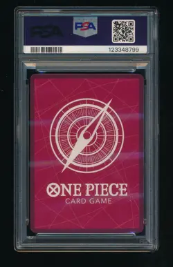 PSA 10 MONKEY.D.LUFFY 2022 ONE PIECE CARD GAME ROMANCE DAWN #OP01003 L - Image 2