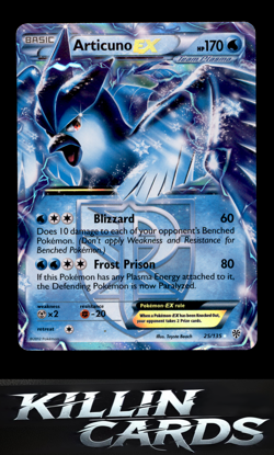 Articuno EX (Team Plasma) 25/135 Pokemon Ultra Rare Plasma Storm Card MP - Image 1