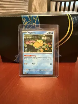 Mega Evolutions Psyduck Cosmos Holo Promo Card - MEP EN 007 - Image 1
