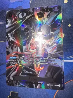 One Piece English Sabo - OP07-118 (SP) - Carrying On His Will (OP13 NM Card - Image 2