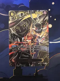 One Piece English Sabo - OP07-118 (SP) - Carrying On His Will (OP13 NM Card - Image 3