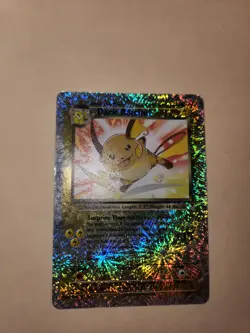 Pokemon Dark Raichu 2002 Reverse Holo Card 7/110 Legendary Collection - Image 1