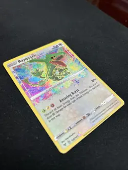 Pokemon TCG Rayquaza Card 138/185 Amazing Rare Vivid Voltage PSA Contender NM - Image 3