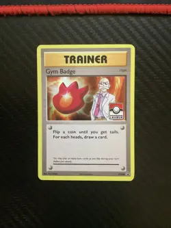 Gym Badge - XY209 - Pokemon XY Promo League Promo Card NM - Image 1
