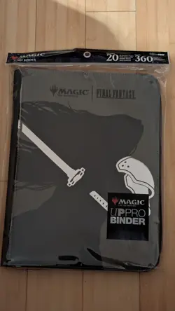 Final Fantasy Magic MTG Ultra PRO 9 Pocket Premium Zippered Binder - Sephiroth - Image 1