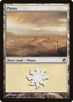 12x PLAINS basic lands (mixed art) - LP - Scars of Mirrodin / Mirrodin Besieged - Image 3
