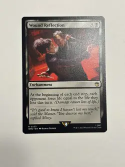 Wound Reflection Universes Beyond: Doctor Who Magic the Gathering MTG - Image 1