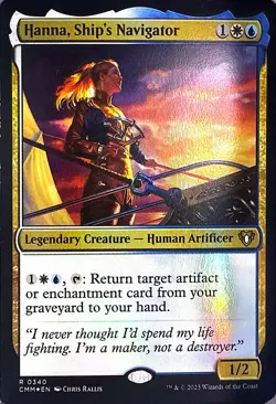 Hanna, Ship's Navigator Foil R Commander Masters 340 NM - Image 1