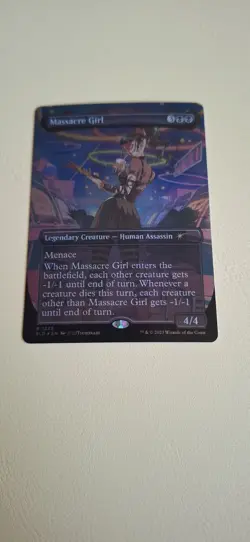 Massacre Girl - NM FOIL - Secret Lair - SLD 1233 - MTG Magic - Image 1