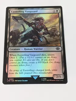 MTG Lord of the Rings *FOIL* C Easterling Vanguard #0083 - Image 1