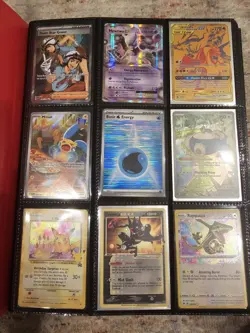 NM Loaded Pokemon Binder: Illustration Rares Full Arts Etc. 360 Cards No Reserve - Image 1